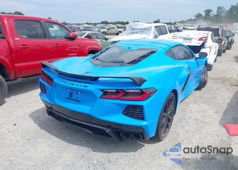 2023 Chevrolet Corvette Stingray Rwd 3Lt из США, поврежденный, VIN 1G1YC2D41P5108183